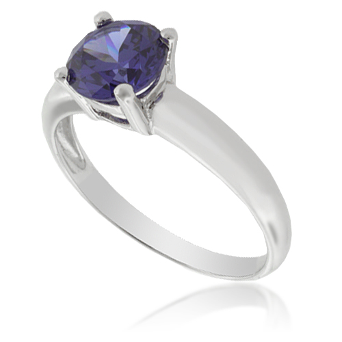 1.5 Ct Tanzanite Opal & Ruby Oval Ring .925 Sterling Silver 