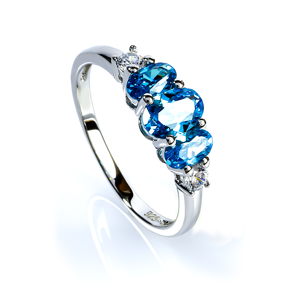 Blue Topaz Ring | Topaz Ring