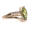 Anillo de Alejandrita Bicolor en Plata de Ley