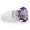 Anillo de Amatista en Plata de Ley