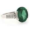 Anillo de Alejandrita ( Verde/Azul ) en Plata de Ley