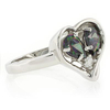 Hermoso Anillo de Plata con Topacio Místico