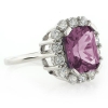 Anillo de Alejandrita ( Azul/Morado) en Plata .925