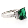 Anillo de Plata .925 con Esmeralda
