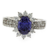 Anillo con Tanzanita en Plata de Ley