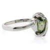 Anillo de Plata .925 con Turmalina en Corte de Pera