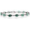 Pulsera de Plata de Ley .925 con Alejandrita Bicolor