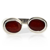 Red Coral Vintage Style Sterling Silver Ring