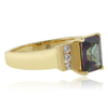 Mystic Topaz Diamond Ring