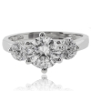 Anillo de Compromiso en Plata .925