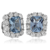 Preciosos Aretes de Aguamarina en Plata .925