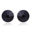 Divinos Aretes de Cristal Swarovski con Rodio Negros