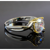 Anillo Solitario de Plata Fina .925