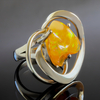 Anillo de Plata con Opalo Mexicano Genuino