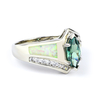 Anillo de Plata de Ley con Opalo y Alejandrita