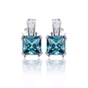Hermosos Aretes con Piedras de Alejandrita en Plata de Ley