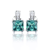 Hermosos Aretes con Piedras de Alejandrita en Plata de Ley