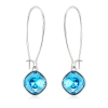 Aretes Largos color Azul