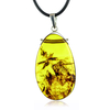 Ambar Genuina Plata de Ley Collar