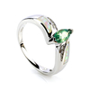 Anillo de Alejandrita con Ópalo en Corte Marquesa