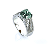 Anillo de Plata Con Alejandrita