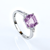 Anillo Hermoso de Alejandrita en Plata