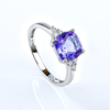 Anillo Hermoso de Alejandrita en Plata