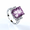 Precioso Anillo de Plata .925 con Alejandrita Azul/Morado