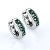 Aretes de Alejandrita con Plata