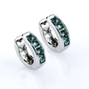 Aretes de Alejandrita con Plata