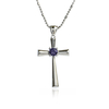 Cruz de Alejandrita Plata 925