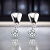 Aretes de Cristal Swarovski Blancas