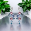 Bonito Juego de Collar y Aretes de Círculos