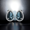 Alejandrita Aretes Con Plata Sterlina