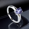 Anillo de Alejandrita En Plata