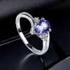 Anillo de Alejandrita en Plata .925