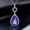 Hermoso Dije de Plata y Alejandrita Bicolor