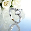 Hermoso Anillo en Corte Marquesa Con Plata