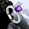 Anillo de Amatista