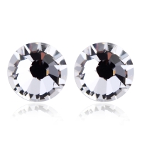 Divinos Aretes de Cristal Austriaco con Rodio Color Blanco