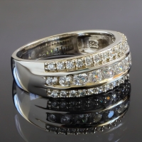 Anillo de Compromiso en Plata Fina .925