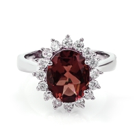 Anillo de Zultanita Cambia de Color Plata