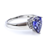 Anillo de Plata con Tanzanita