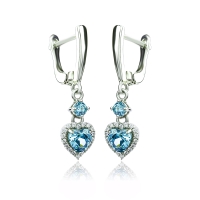 Aretes Colgantes de Alejandrita