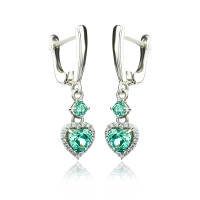 Aretes Colgantes de Alejandrita