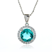Dije de Plata de Ley con Paraiba