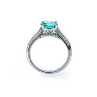 Anillo de Paraiba Solitario Compromiso