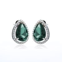Alejandrita Aretes Con Plata Sterlina