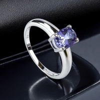 Anillo de Alejandrita En Plata