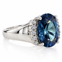 Anillo de Plata con Alejandrita